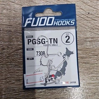 ตัวเบ็ดตกปลา ฟูโด้ FUDO รุ่น PGSG-TN 7308 ซิงเกิ้ลฮุค พร้อมส่ง