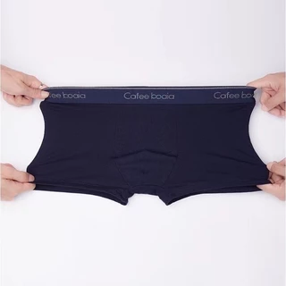 กางเกงในชาย 🔥Cafee boaia🔥ทรงboxer ผ้าcotton เกรดพรีเมี่ยม ผ้าบางเบา นุ่มพิเศษ