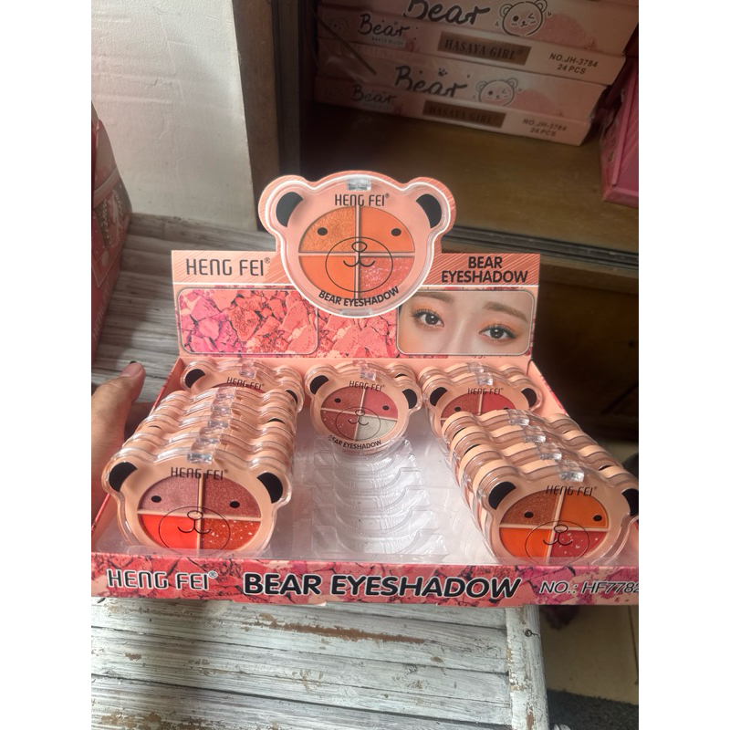 eyeshadow อายแชร์โดว์ หมี Heng fei