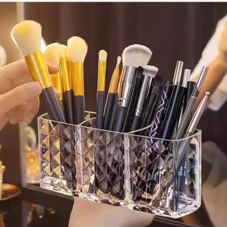กล่องใส่แปรงแต่งหน้า กล่องเก็บของ ที่เก็บแปรงแต่งหน้า ดีไซซ์หรู วัสดุคุณภาพ