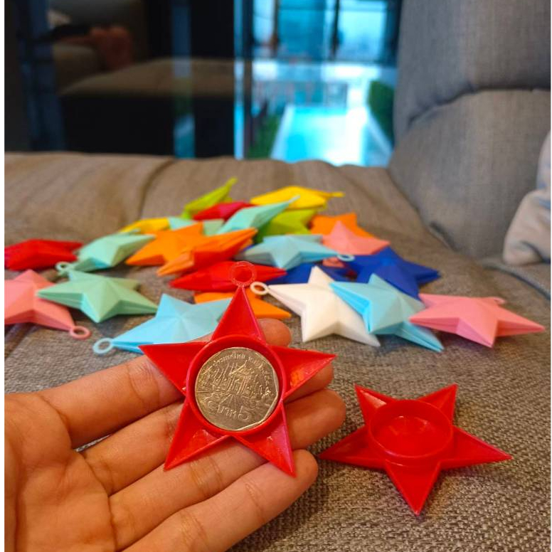 ดาวจับฉลาก 100 ดวง สอยดาว จัดกิจกรรม จับฉลากปีใหม่ ตบแต่งต้นคริสมาส