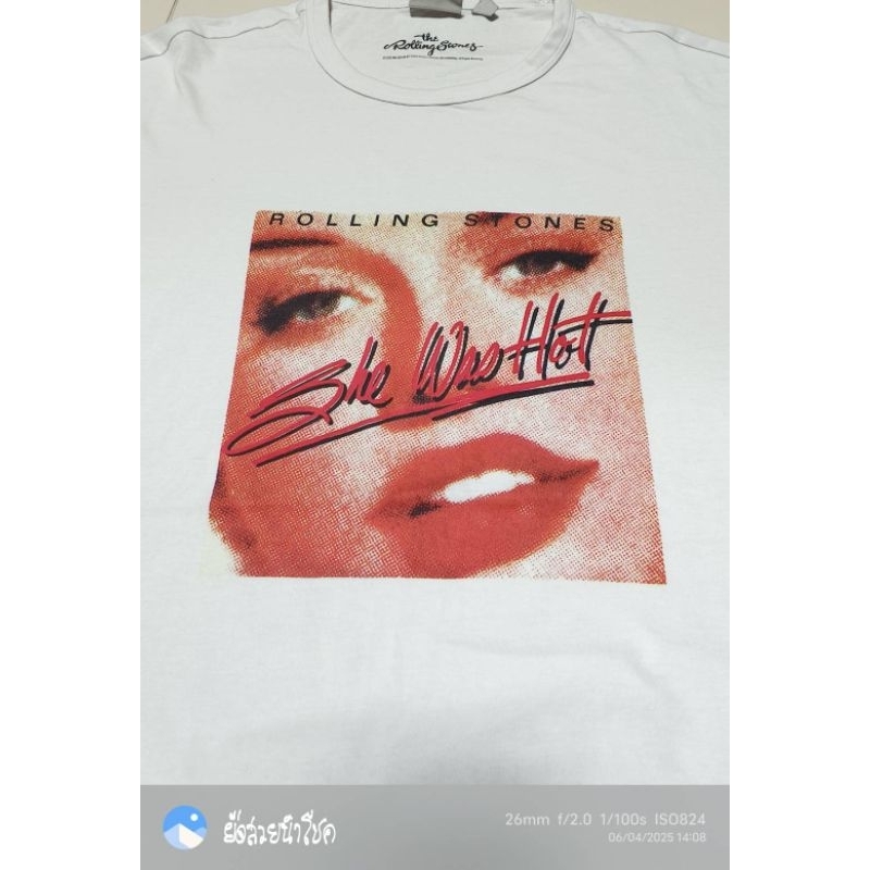 48/31 เสื้อยืดมือ2 แบรนด์ วินเทจ การ์ตูน วง ลายมันส์