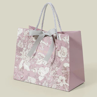 พร้อมส่ง ถุงพรีเมี่ยม Best Wishes ถุงกระดาษ ขายเป็นใบ หูหิ้วเชือก งานพิมพ์เรียบลาย3มิติ ถุงของขวัญ