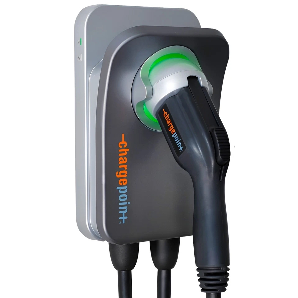 ปลั๊ก EV ชาร์จรถยนต์ ChargePoint charging stations 32A แปลงเป็นหัวชาร์จรถไฟฟ้าในไทย Type2 [ มือสอง ]