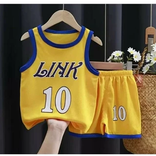 🇹🇭ขนาด90-160ชุดเสื้อกล้ามเด็กพร้อมส่ง