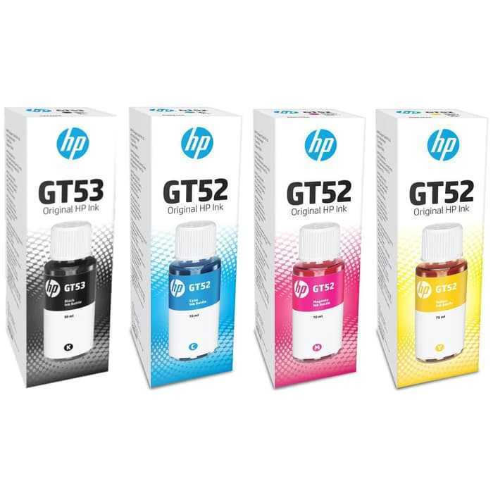หมึก HP GT-52, GT-53xl 4สี