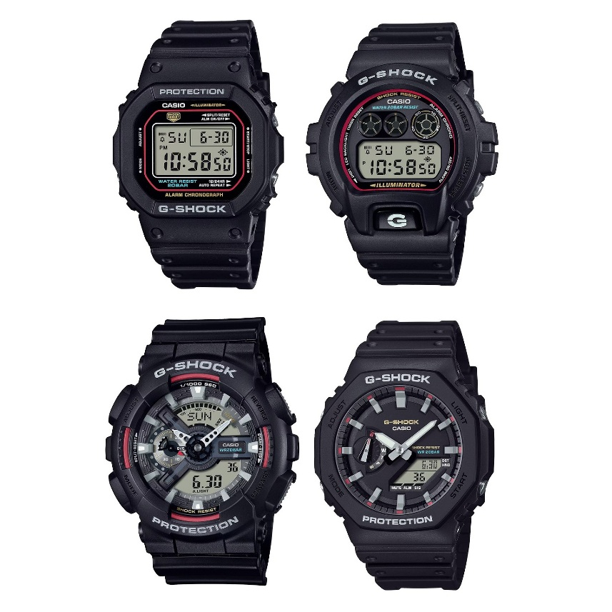 Casio รุ่น (GA-2100RL-1A,GA-110RL-1A,DW-5600RL-1A,DW-6900RL-1A) GA-2100RL,GA-110RL,DW-5600RL,DW-6900