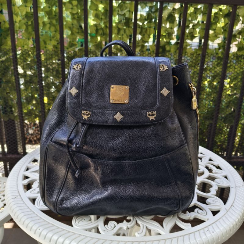 MCMแท้100%มือสองเป้mcm