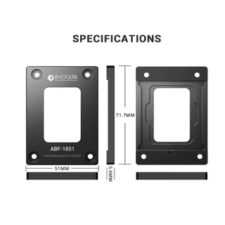 ID Cooling CPU Bending Corrector Frame ABF-1700 / ABF-1851 / ABF-AM5