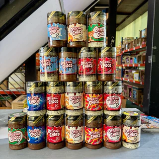 (กระปุก 270 กรัม) Chocojar Yummy มินิโกโก้ครั้น ช็อคโกแลตเข้มข้น  ท๊อปปิ้งมีหลายรส สินค้าผลิตจากมาเลเซีย Chocotube Coco
