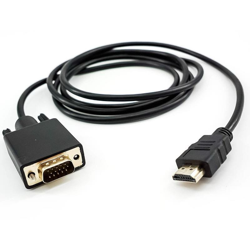 สายแปลงสัญญาณ HDMI to VGA ยาว1.8M (พร้อมส่ง)