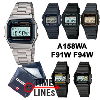 !!ประกันพร้อมกล่อง CMG!! CASIO รุ่น A158WA-1DF F91WA F94WA น…
