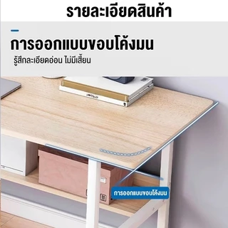 BA มั่นคง โต๊ะเรียนขาเหล็กหนา 100/80cm โต๊ะทำงาน เรียบง่าย แผ่นหนา ประกอบง่ายเหมาะสำหรับอยู่อาศัยนักศึกษาและโฮมออฟฟิศ