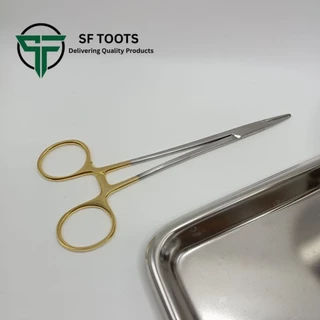 Needle holder TC ด้ามทอง มีทังสเตนคาร์ไบด์/ ด้ามสแตนเลส ไม่มีทังสเตนคาร์ไบด์