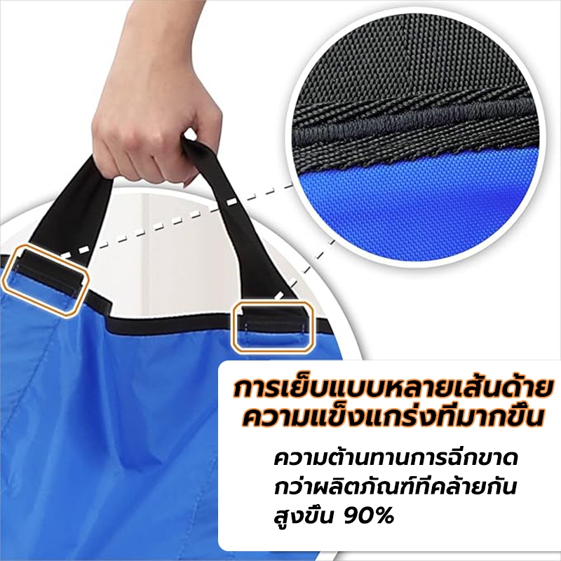 ผ้าพลิกตัวผู้ป่วยติดเตียง ผ้ายกตัวผู้ป่วยติดเตียง ผ้ายกผู้ป่วยติดเตียง ผ้าหนามาก กันน้ำกันปัสสาวะ รับน้ำหนัก 200กก. ราคา ถูกที่สุด ดีลบีเคเค แกลเลอรีภาพที่ 4