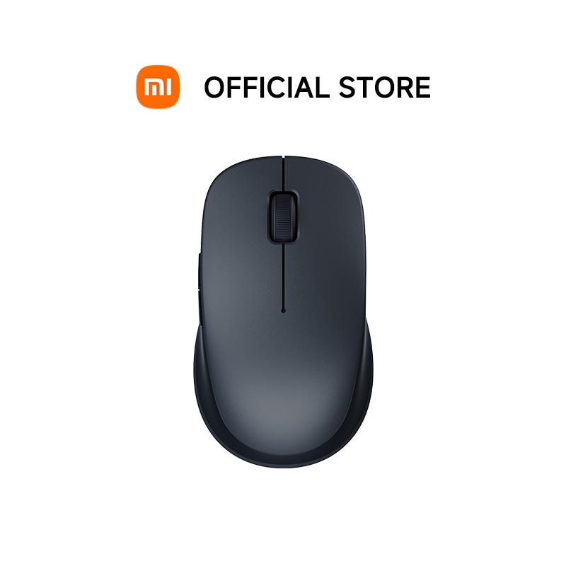 Xiaomi Dual-mode Wireless Mouse 2 (Black)｜การเชื่อมต่อสองโหมด｜เสียงคลิกที่เงียบ｜กระชับพอดีมือ