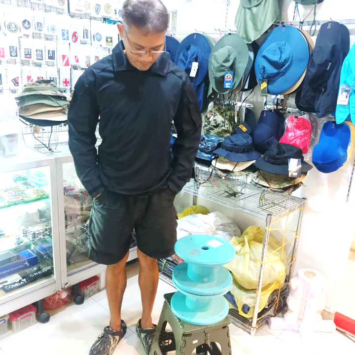 The Troops Tactical Combat Gear Group COMBAT APPAREL เสื้อคอมแบท BLACK