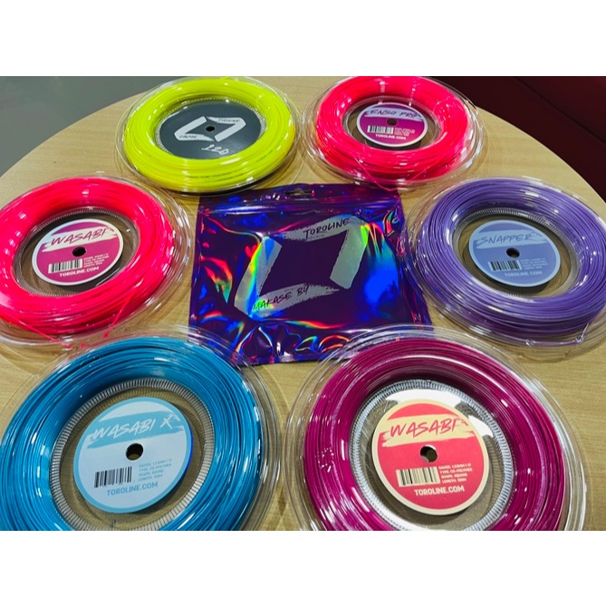 Toroline เอ็นเทนนิสตัดแบ่ง Wasabi, Caviar, Snapper, O-Toro, O-Toro Tour, Wasabi X