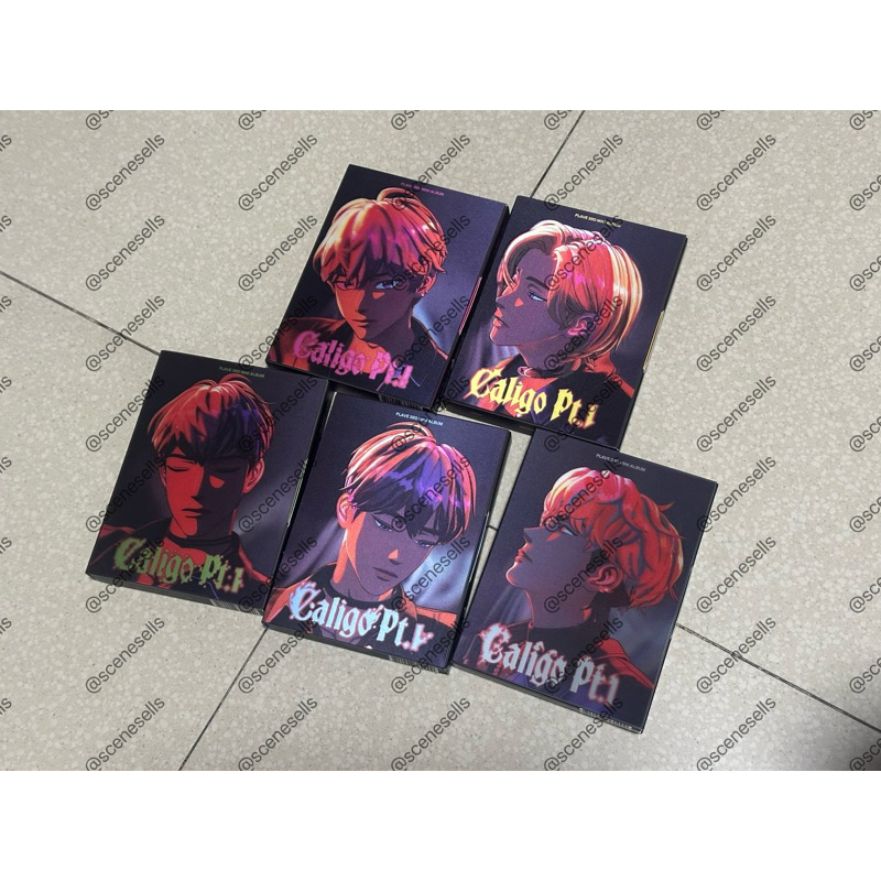 (พร้อมส่ง) Plave Caligo pt.1 Vanguard แวนการ์ด อัลบั้มเปล่า