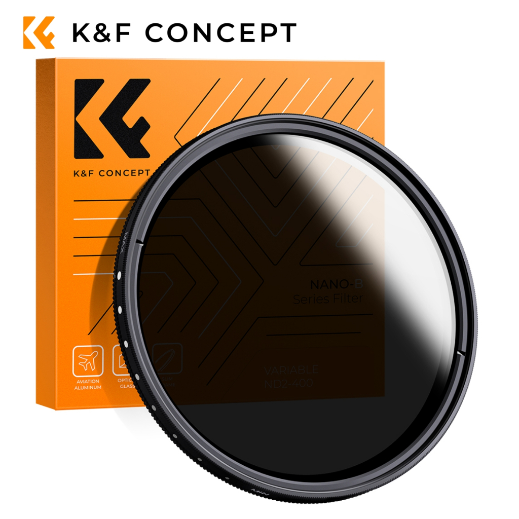 K&F CONCEPT ND Filter 40.5mm ND Lens Filter Fixed Value ND Filter Infinitely Adjustable ND Filter