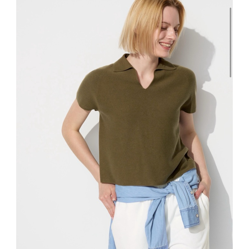 uniqlo knit polo size XL
