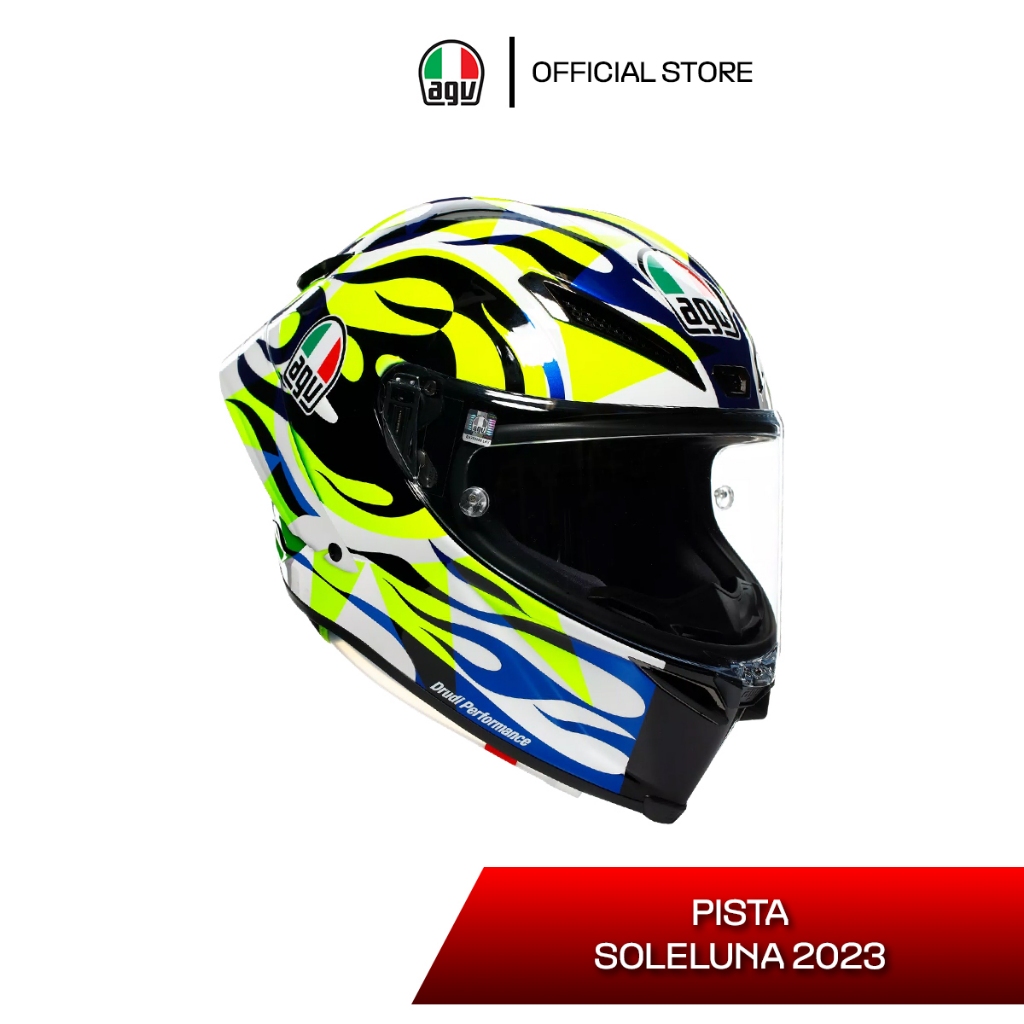 หมวกกันน็อค AGV PISTA GP RR / SOLELUNA 2023