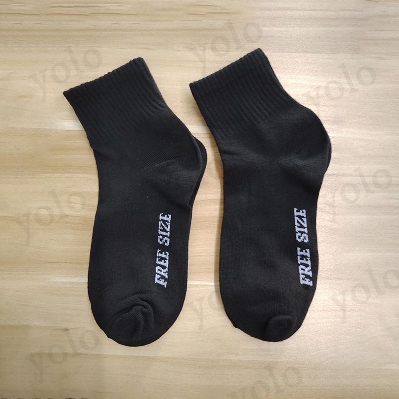 ถุงเท้าทำงาน สีดำ ผู้ชาย ฟรีไซส์ (1แพ็ค 12คู่)