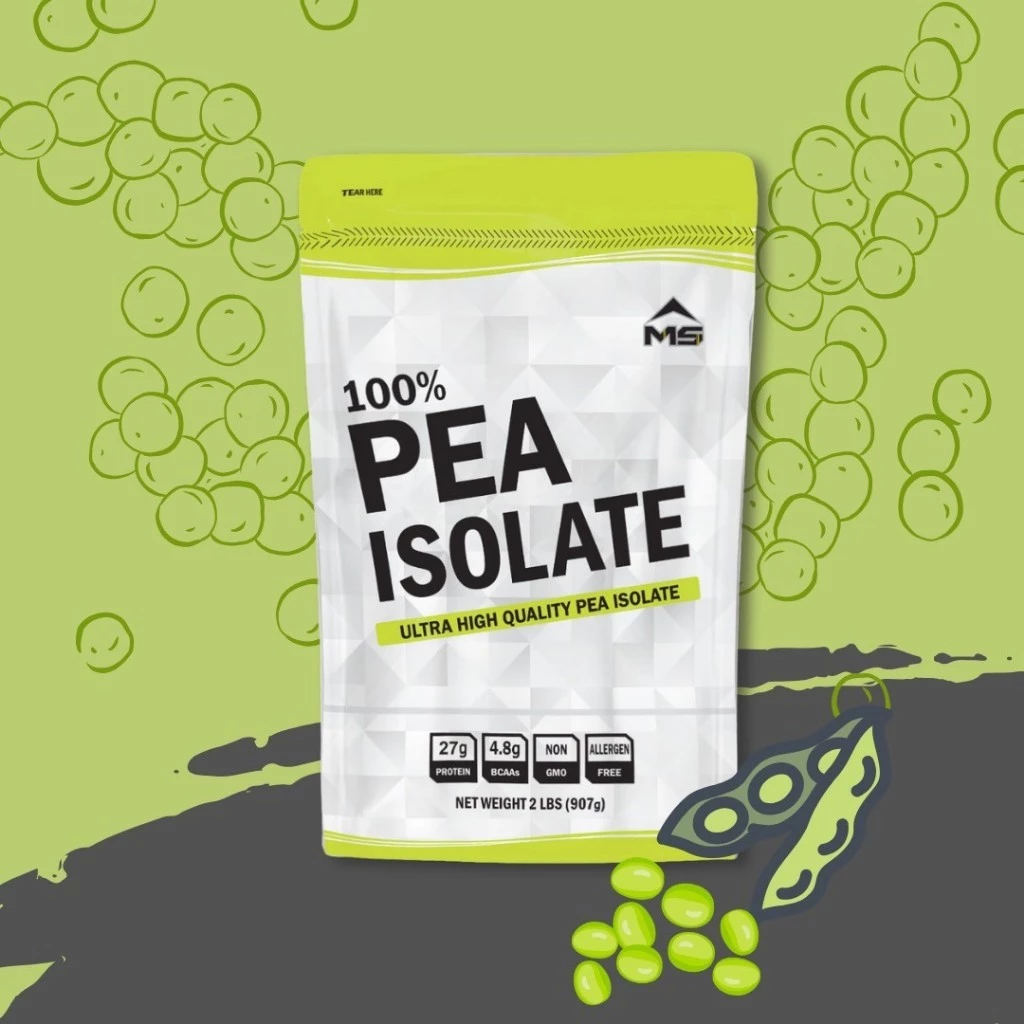 MS PEA PROTEIN ISOLATE พีโปรตีน ถั่วลันเตา โปรตีนพืช แพ้ Whey SOY ทานได้ thumbnail 6