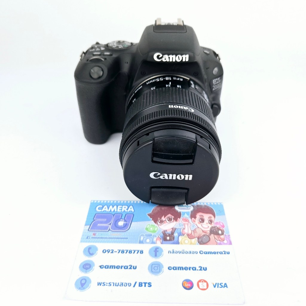 Canon EOS 200D + 18-55  Used