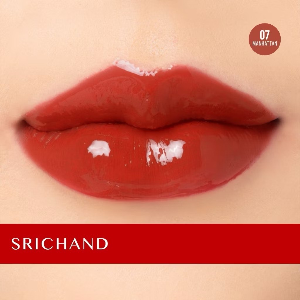 SRICHAND Juicy Syrup Duo Lasting Lip ลิปดูโอ้ 2 in 1 เนื้อแมตต์ และเนื้อกลอสสีใส ในแท่งเดียว ลิควิดลิปสติก 2 เนื้อสัมผัส - รูปที่ 4