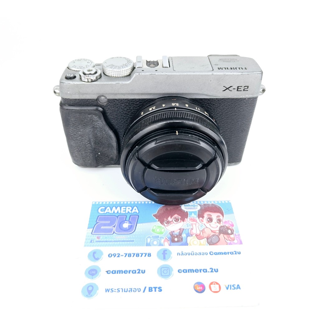 Fujifilm X-E2 + XF 18mm f2  used