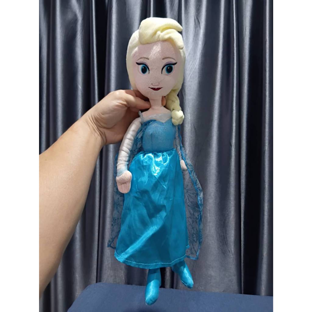 ตุ๊กตาเจ้าหญิงเอลซ่า Disney The Frozen Movie Princess Elsa Plush Doll ขนาด 19นิ้ว