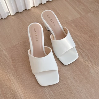 Rarin รุ่น [ Sassy ] 36 - 41 รองเท้าส้นสูง 2.5 นิ้ว **เท้าอวบ/เท้ากว้าง บวกเพิ่ม**
