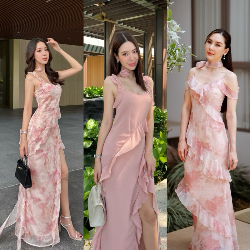 Firrr-Sarah dress-ชุดใส่เที่ยว ชุดออกงาน ชุดเพื่อนเจ้าสาว