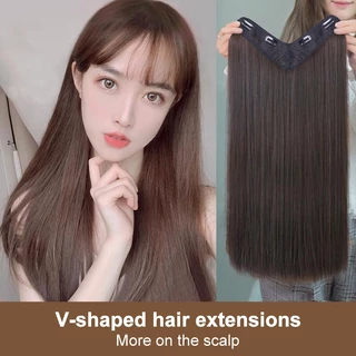แฮร์พีชแบบช่อ วิกผมยาวตรง แพตรง ยาว 45cm/60cm หนาสุด สวยได้ทุกโอกาส