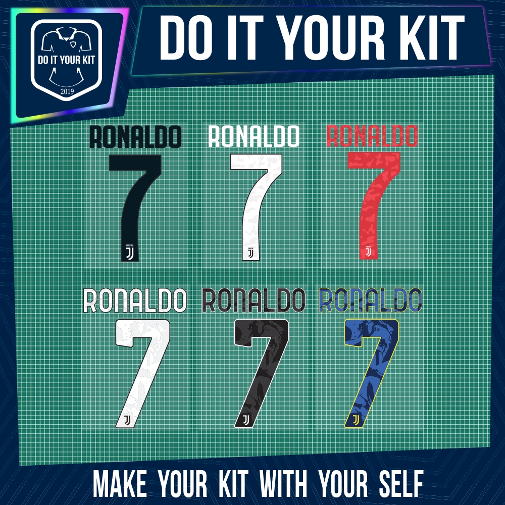 เบอร์รีดติดเสื้อ ชื่อ RONALDO