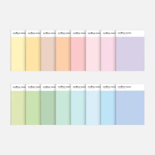 [โกญจนาท] สมุดโน้ตเย็บด้าย mellow memo กระดาษนุ่มลื่น 40 แผ่น ขนาด A5 เนื้อใน4แบบให้เลือก