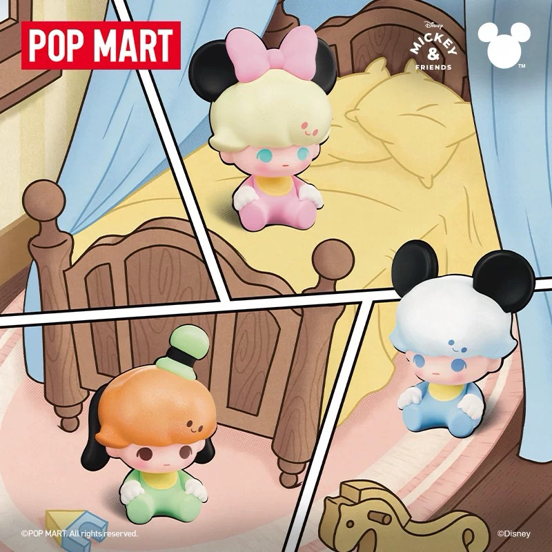 🇹🇭[ของแท้ 100% พร้อมส่ง] Dimoo World x Disney Pop Bean (3pcs/pack)