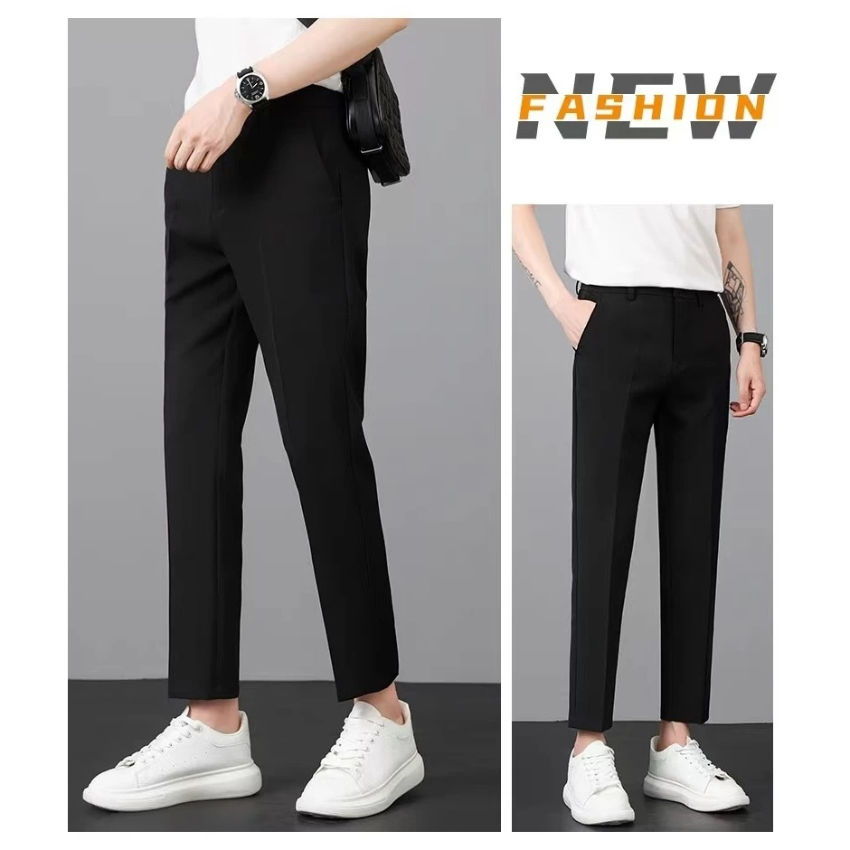 กางเกงลำลองผู้ชาย สไตล์คลาสสิก เนื้อผ้าคุณภาพดี ลื่นชื่นถือถือ กระชับและมีสไตล์ เสื้อผ้าชายหญิงรุ่นเดียวกัน พร้อมส่ง