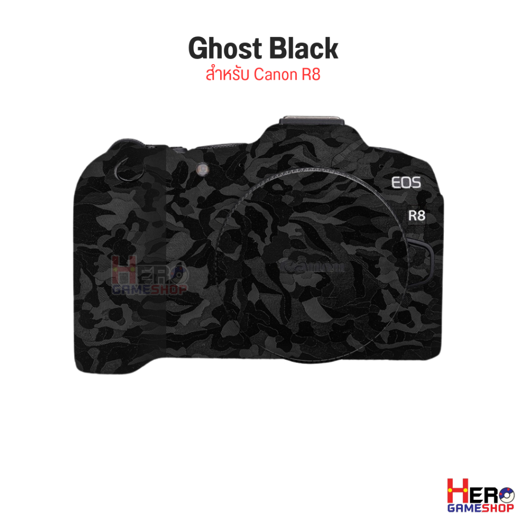 [Sticker Canon] Body Camera สติกเกอร์ skin ป้องกันเลนส์กล้อง ติดง่าย ไม่ทิ้งคราบกาว กล้อง Canon R8 Camera Sticker