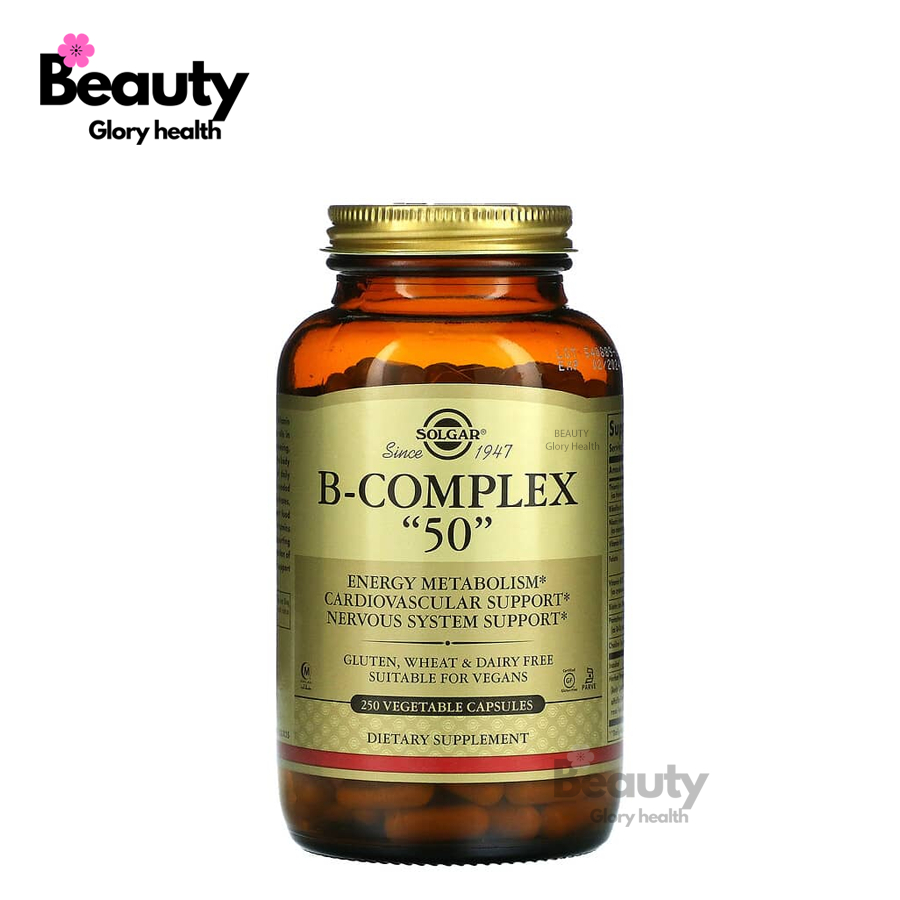 Solgar, B-Complex "50", 250 Vegetable Capsules