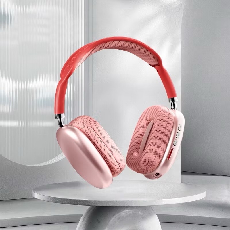 หูฟังไร้สาย P9 Bluetooth5.0 หูฟังแบบครอบหู หูฟังซับวูฟเฟอร์ พร้อมไมค์ในตัว เสียงดี ตัดเสียงรบกวน