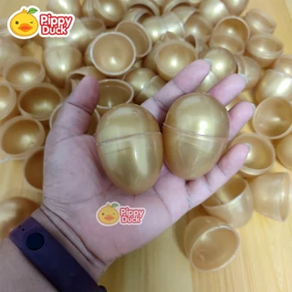 ไข่เงินไข่ทอง (แพ็ค 25 - 100 ลูก) ไข่จับฉลาก ตักไข่ ไข่เล็กเท่าไข่นกกระทา ไข่ใหญ่เท่าไข่ไก่ ไข่พลาสติก ลอยน้ำได้ เล่นเกม
