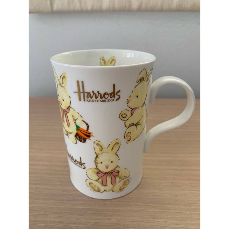 ✨สินค้ามือหนึ่ง✨   แก้วน้ำเซรามิก Harrods (Made in England 🇬🇧) 24 carat gold