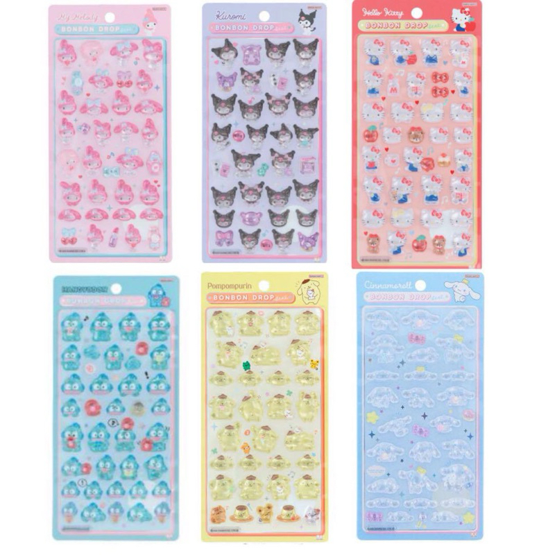 สติ๊กเกอร์ BonBon Drop