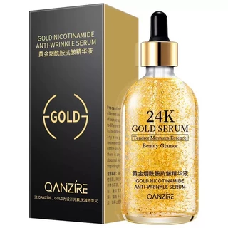 (โปรโมชั่น ซื้อ 1 แถม 1) เซรั่มทองคำ 24K ให้ความชุ่มชื้นและให้ความชุ่มชื้น พร้อม โซลูชั่น Niacinamide 30ml