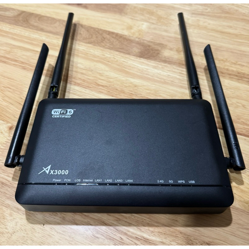 Ax3000 ZTE GPON ONT รุ่น ZXHN F6107A  มือ2  สภาพดีใช้งานได้ปกติ