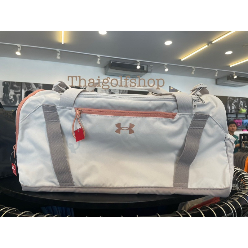 Under Armour Polyester Travel Bag Regular Women's Gray & Pink 1376453-289