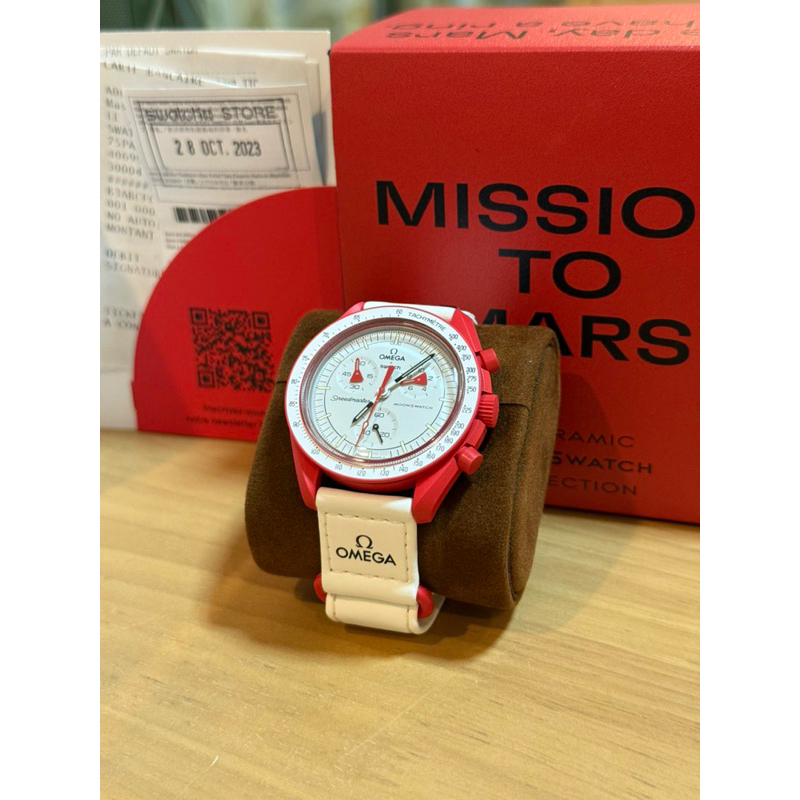 Omega x Swatch Moonswatch – Mission to Mars - มือสอง