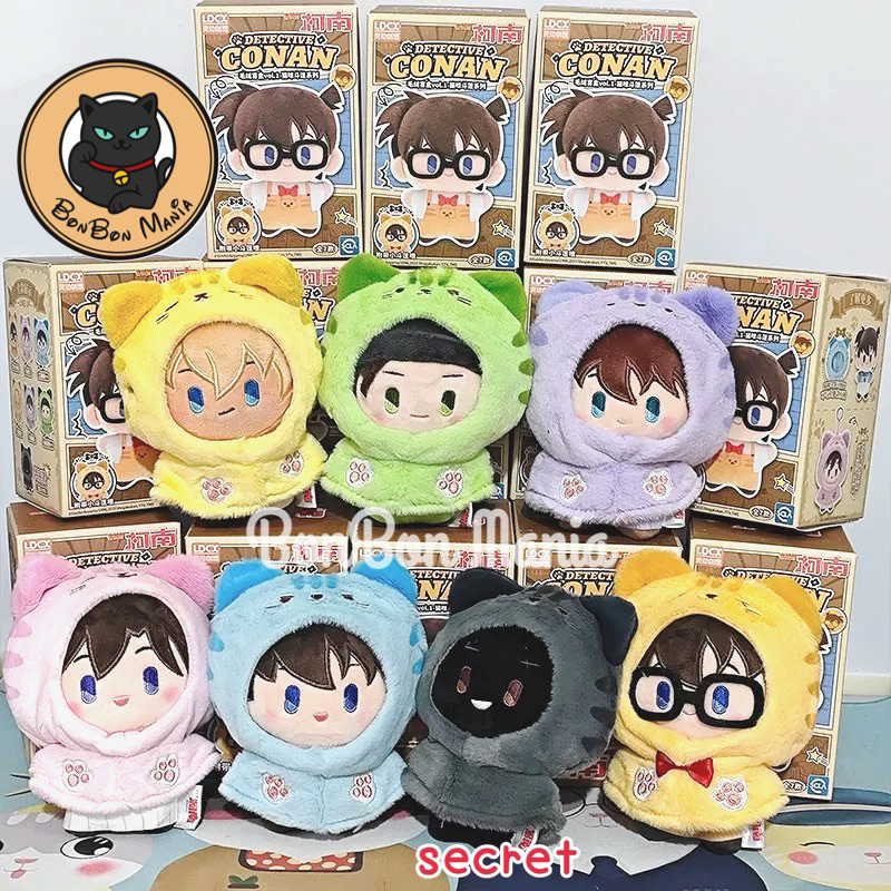 [แบบสุ่ม]Detective Conan Cat Crape series blind box set